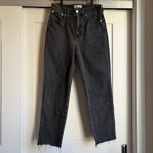 Madewell The Curvy Perfect Vintage Straight Jeans Size 28